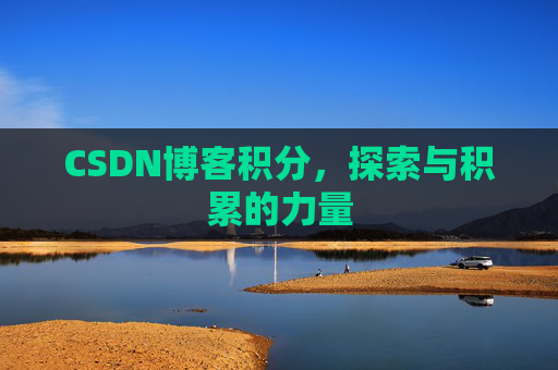 CSDN博客积分，探索与积累的力量